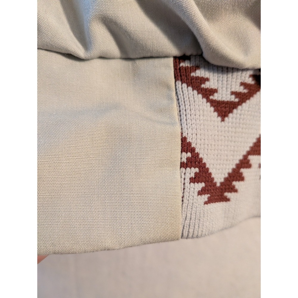 West Ark Vintage Aztec Geometric Varsity Style Fit Embroidered Jacket Men's M - Picture 13 of 16